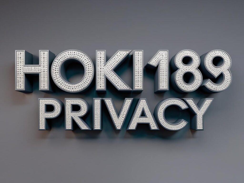 Hoki189 Privacy Policy
