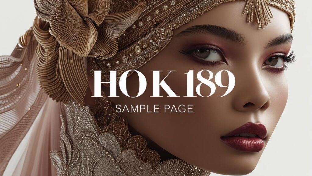 Hoki189 Sample Page